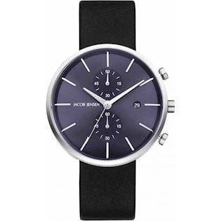 Linear mat rustfri stål Seiko quartz med chrono Herre ur fra Jacob Jensen, JJ621